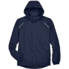 Custom Mens Tall Profile Fleece-Lined All-Season Jacket Classic Navy