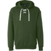 Custom Mens Sport Lace Hooded Sweatshirt Forest