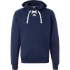 Custom Mens Sport Lace Hooded Sweatshirt True Navy