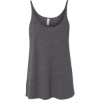 Custom Womens Slouchy Tank Asphalt Slub