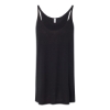 Custom Womens Slouchy Tank Black
