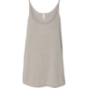 Custom Womens Slouchy Tank Heather Stone