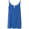 Custom Womens Slouchy Tank True Royal Triblend
