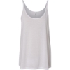 Custom Womens Slouchy Tank White
