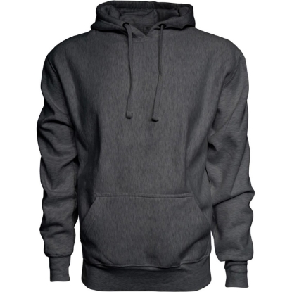 Custom Mens Sport Weave Hooded Sweatshirt Charcoal