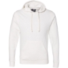 Custom Mens Triblend Fleece Hooded Sweatshirt Antique White Triblend