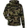 Custom Mens Gaiter Fleece Hooded Sweatshirt Camo Heather