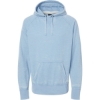 Custom Mens Vintage Zen Fleece Hooded Sweatshirt Chambray