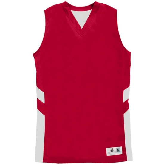Custom Womens B-Pivot Reversible Tank Top Red/ White