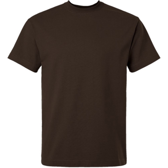 Custom Unisex Super Heavyweight Tee Brown