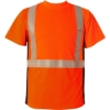 Custom Unisex Premium Black Series® Breathable Tape Class 2 T-Shirt Fluorescent Red (9700)