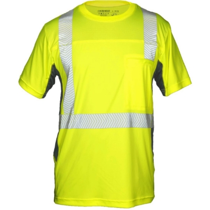Custom Unisex Premium Black Series® Cool Touch Class 2 T-Shirt Lime