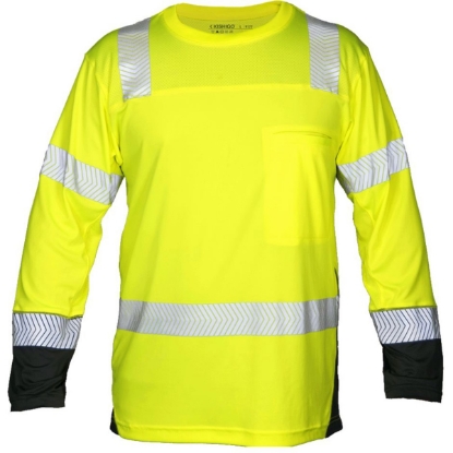 Custom Unisex Premium Black Series® Cool Touch Class 3 Long Sleeve T-Shirt Lime
