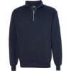 Custom Unisex USA-Made Quarter-Zip Sweatshirt Navy
