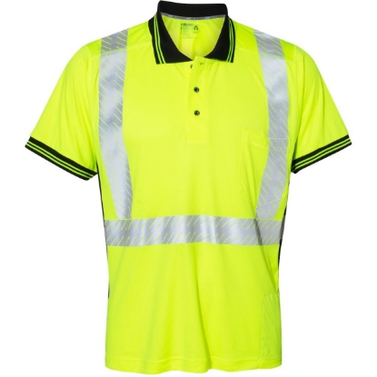 Custom Unisex Premium Black Series® High-Performance Polo Lime