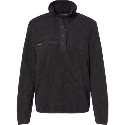 Custom Womens Cypress Sherpa Mountain Fleece Charcoal