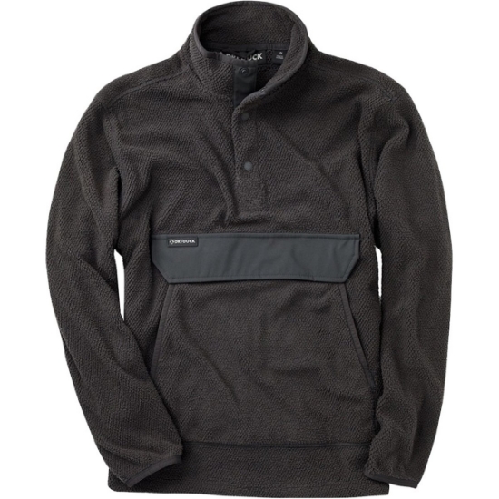 Custom Womens Cascade Mountain Fleece Pullover Charcoal