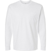 Custom Unisex Super Heavyweight Long Sleeve Pocket Tee White