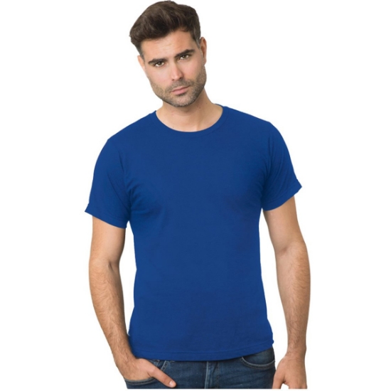 Custom Unisex Fine Jersey T-Shirt Royal Blue