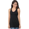 Custom Womens Triblend Racerback Tank Top Tri Black