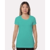 Custom Womens Fine Jersey T-Shirt Chalky Mint