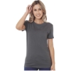 Custom Womens Fine Jersey T-Shirt Charcoal