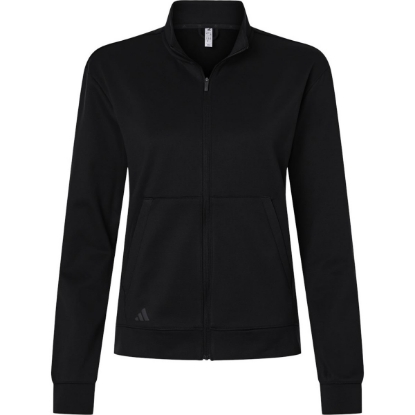 Custom Womens Ultimate365 COLD. RDY Full-Zip Jacket Black