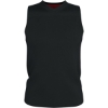 Custom Mens Blank Reversible Game Jersey Black/ Red