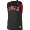 Custom Mens NBA Logod Reversible Game Jersey Chicago Bulls