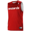 Custom Mens NBA Logod Reversible Game Jersey Washington Wizards