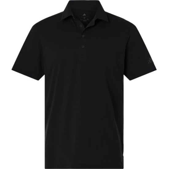 Custom Mens Ultimate365 Tour Twistknit Polo Black