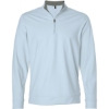 Custom Mens Ultimate365 Classic Quarter-Zip Pullover Crystal Sky