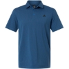 Custom Mens Performance Textured Polo Lucid Ray Blue/ Black