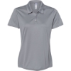 Custom Womens Performance Polo Grey Three