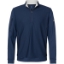 Custom Mens Textured Quarter-Zip Pullover Collegiate Navy