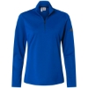 Custom Womens Lightweight Quarter-Zip Pullover Collegiate Royal
