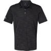 Custom Mens Mélange Polo Black Melange
