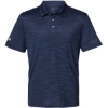 Custom Mens Mélange Polo Collegiate Navy Melange