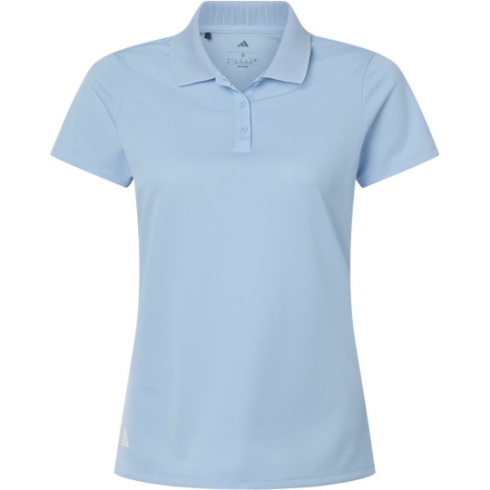 Custom Womens Performance Piqué Polo Glow Blue