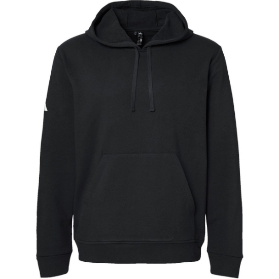 Custom Unisex Fleece Hooded Sweatshirt Black