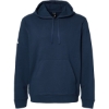 Custom Unisex Fleece Hooded Sweatshirt Collegiate Navy
