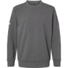 Custom Unisex Fleece Crewneck Sweatshirt Dark Grey Heather