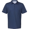 Custom Mens Ultimate365 Diamond Dot Print Polo Navy Blue/ White/ Grey Three