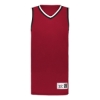 Custom Mens Retro Basketball Jersey Red/ Black/ White
