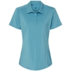 Custom Womens Ultimate365 Solid Polo Hazy Blue