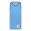 Custom Womens Retro Basketball Jersey Columbia Blue/ Black/ White
