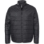 Custom Mens 3-Stripes Puffer Full-Zip Jacket Black