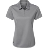 Custom Womens Micro Piqué Polo Grey Three