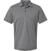 Custom Mens Heathered Polo Black Melange