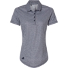 Custom Womens Space Dyed Polo Collegiate Navy Melange